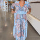 🌸 2026 Spring-Summer Trending | Elegant Floral Maxi Dress | Flow & Feminine Silhouette💃