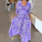 🌸 2026 Spring-Summer Trending | Elegant Floral Maxi Dress | Flow & Feminine Silhouette💃