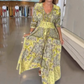 🌸 2026 Spring-Summer Trending | Elegant Floral Maxi Dress | Flow & Feminine Silhouette💃