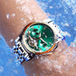 Skeleton Automatic Watch – Visible Mechanical Movement & Stainless Steel Case