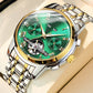 Skeleton Automatic Watch – Visible Mechanical Movement & Stainless Steel Case