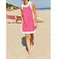 ⏰Hot Sale 50% OFF🎽Women's Casual Color Block Sleeveless Tops Matching Shorts🩳 with Pockets