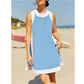 ⏰Hot Sale 50% OFF🎽Women's Casual Color Block Sleeveless Tops Matching Shorts🩳 with Pockets