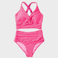 👙2025 New Type 50% OFF 👙Textured Knot-Front High-Waisted Bikini Set