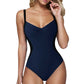 🔥HOT SALE 49% OFF🔥Silky Sun-Protective Waist-Cinching Swimsuit