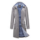 Women's Long Casual Splash-proof Hooded Windbreaker Jacket