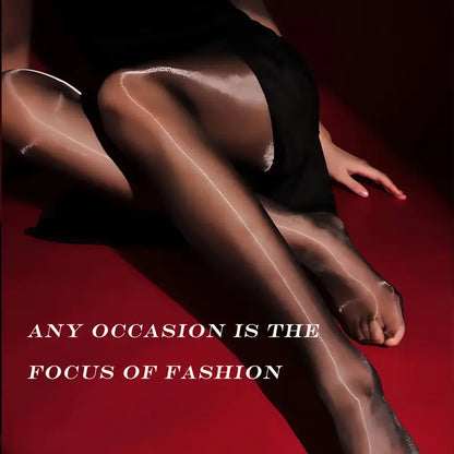 🏆 BUY 1 GET 1 FREE! 🔥 Women’s Sheer Tights – High-Waisted Transparent Shiny Pantyhose for Party & Daily Wear