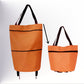 🛍️ Shop Online & Save ✨🛢️2-in-1 Foldable Shopping Cart – Portable Rolling Grocery Trolley