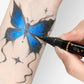 ⏰LIMITED SALE 55% OFF🎨✨️10-Color Temporary Tattoo Markers Set