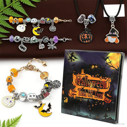🎃👻LAST DAY PROMOTION 50%OFF💜🎁Halloween Treasures Charm Bracelet