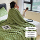 🎁LAST DAY SPECIAL PRICE: ￡11.99!!🎅Super Soft Fur Ribbed Fleece Throw Blanket⛄🔥