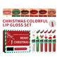💥Black Friday Sale 50% OFF🎁Christmas Waterproof Long-Lasting Lip Gloss Set💋