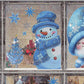 🎊Christmas sale 50% Off🎊Christmas-Themed Glittering Window Stickers 9 PCS Set