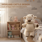 🐮Holiday Must-Haves 🧸Highland Cow Soft Toy – Adorable & Fluffy Plush Cattle Gift
