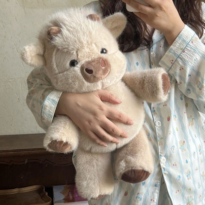 🐮Holiday Must-Haves 🧸Highland Cow Soft Toy – Adorable & Fluffy Plush Cattle Gift