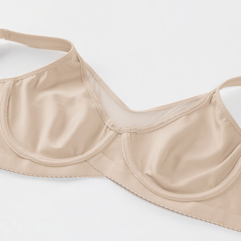 ⏳Last Day Special Price £7.99💐Women's Elegant Sheer Full Coverage Plus Size Bra👍