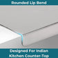 ✨ Stainless Steel Countertop Chopping Board – Hygienic, Knife-Friendly & Easy-Clean Surface 🍽️