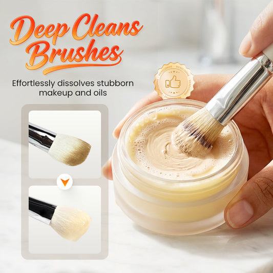 🏆Last Day Special Price ￡8.99!!⚡50K+ SOLD💕Portable Solid Makeup Brush Cleanser Soap
