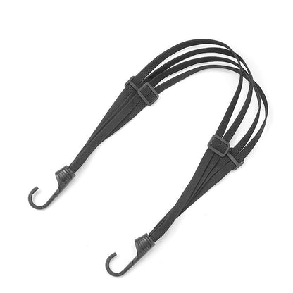 🏍️ Universal Motorcycle Helmet Luggage Rope with 2 Hooks 🔒