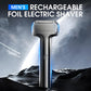 🔥Xmas 50% OFF🪒 Men's Rechargeable Electric Foil Shaver – Cordless Wet & Dry Razor