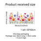 🔥Last Day Sale - ￡6.99!🎁50K+ SOLD! Almost Gone✨💐Colorful Floral Bouquet Window Sticker🖼️(Cut to size freely)
