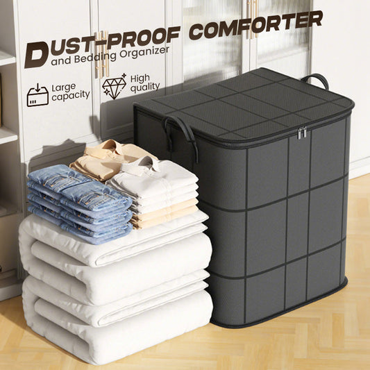 🎁 BUY 2 GET 1 FREE🧺 Dust-Proof Bedding Storage Bag – Large Capacity Comforter & Clothing Organizer