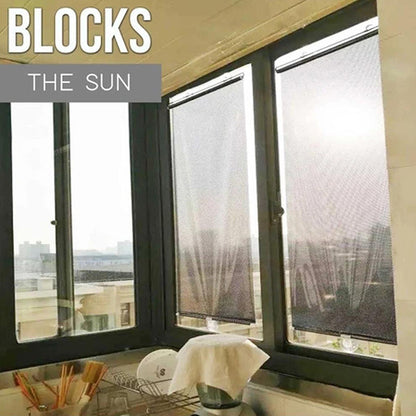 🌞 50% OFF NOW! 🚗 Retractable Car Window Sunshade – Adjustable UV Protection Roller Blind