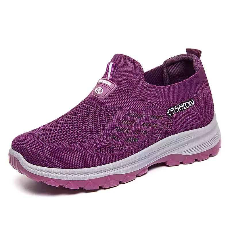 🔥50% OFF NOW! 🦶 Fly Knit Woven Orthopedic Arch Support Slip-on Shoes – Breathable, Cushioned & Perfect for All-Day Comfort 👣