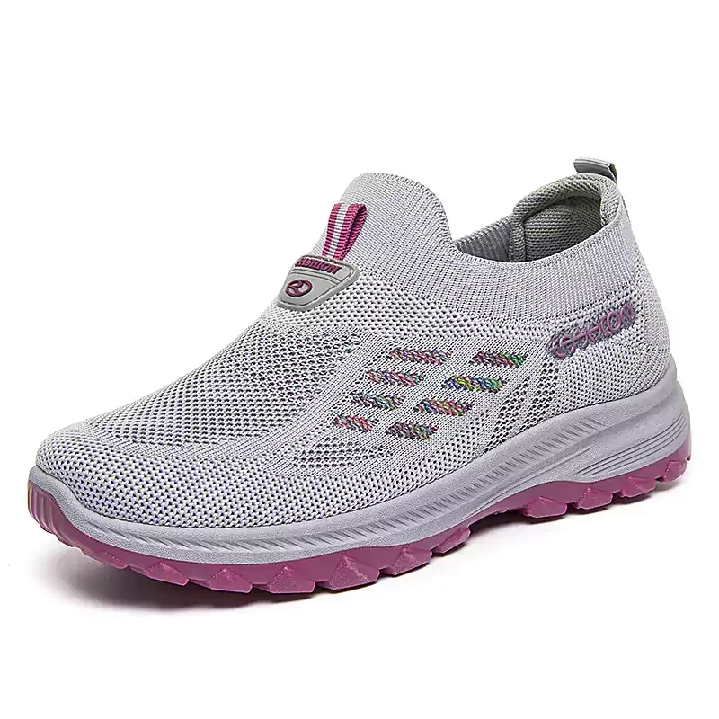 🔥50% OFF NOW! 🦶 Fly Knit Woven Orthopedic Arch Support Slip-on Shoes – Breathable, Cushioned & Perfect for All-Day Comfort 👣