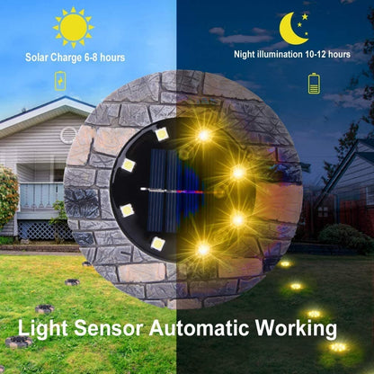 Solar In-Ground Lights – Model Rock
