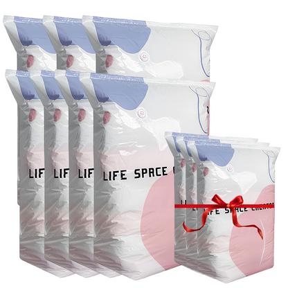 ⏳LAST DAY SALE ONLY £4.99!🏆🧳No-Pump Vacuum Storage Bags – Space-Saving Compression Bags for Clothes & Bedding