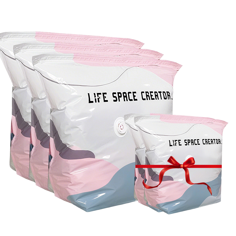 ⏳LAST DAY SALE ONLY £4.99!🏆🧳No-Pump Vacuum Storage Bags – Space-Saving Compression Bags for Clothes & Bedding