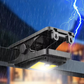 Outdoor Solar Motion Sensor Clip On Light