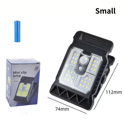 Outdoor Solar Motion Sensor Clip On Light