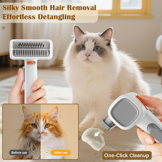 🔥Hot Sale🔥 2-in-1 Pet Detangling & Grooming Comb