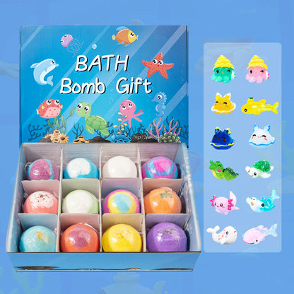 🔥Hot🔥 12-Piece Bath Bomb Gift Set for Kids