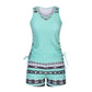 🏖️ Sommer-Sale 60% Rabatt 🏝️🩱Zweiteiliger Tankini– hochtailliert mit Bandeau-Top – perfekt für den Strand👙