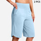 ⏰Last Day Sale 49% OFF🔥Women's High-Waist Yoga Shorts with Pockets