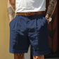🩳 Summer Cuffed Shorts – Classic Pleated Style Breathable Cotton 40% OFF TODAY
