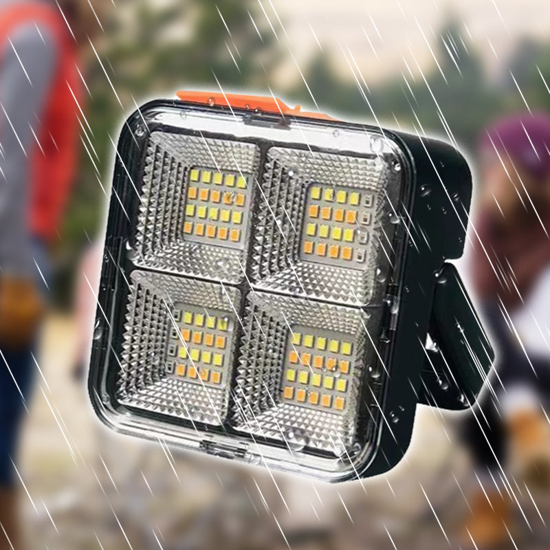 💥 Trending Picks - BUY 2 GET 1 FREE🛍️Portable Solar Work Light – 4-Mode Rechargeable LED Light for Outdoor & Emergency Use