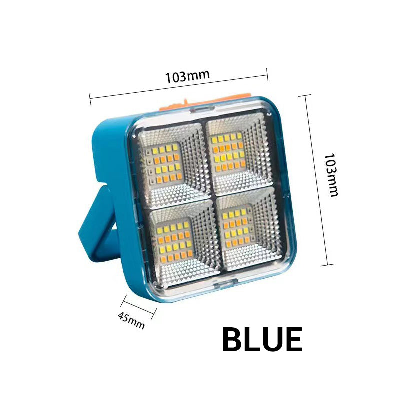 💥 Trending Picks - BUY 2 GET 1 FREE🛍️Portable Solar Work Light – 4-Mode Rechargeable LED Light for Outdoor & Emergency Use