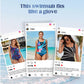 Women's Printed One-Piece Swimsuit