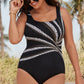 Women's Printed One-Piece Swimsuit