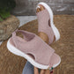 🎉 Final Chance £14.99 💰Women's Breathable Knit Platform Sandals ✨