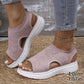 🎉 Final Chance £14.99 💰Women's Breathable Knit Platform Sandals ✨