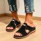 Women's Stylish Peep-Toe Wedge Sandals