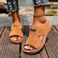 Women's Stylish Peep-Toe Wedge Sandals
