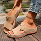 Women's Stylish Peep-Toe Wedge Sandals