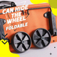 🛍️ Shop Online & Save ✨🛢️2-in-1 Foldable Shopping Cart – Portable Rolling Grocery Trolley