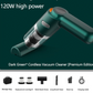⏰Limited 50% OFF🚗 Cordless Car Vacuum Cleaner – 10000Pa Powerful Suction, HEPA Filter & Portable 3-in-1 Cleaning